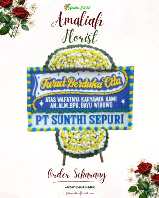 Papan Bunga Duka di Sodong